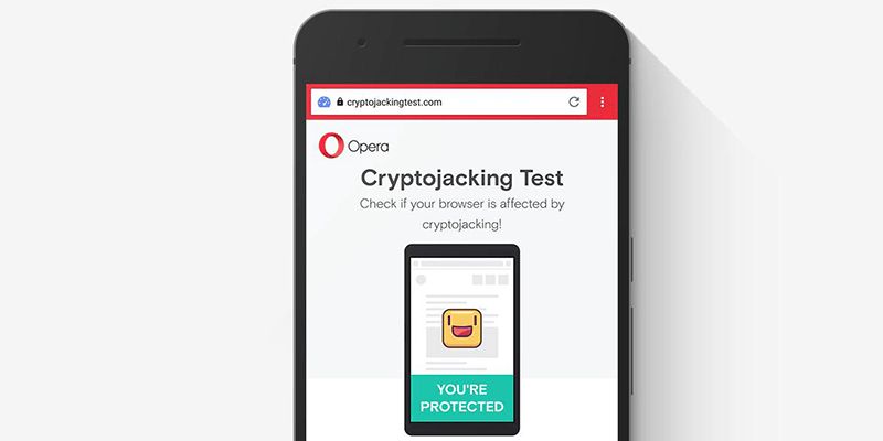 Opera Mini, Browser Opera Mini, cryptojackingtest opera mini browser